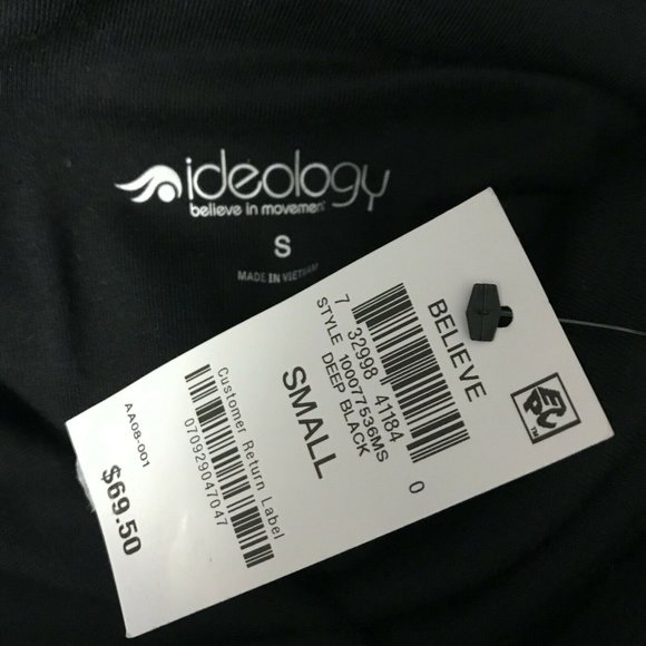 Ideology Asymmetric Long Sleeve Wrap Sweater Shirt - Picture 6 of 10